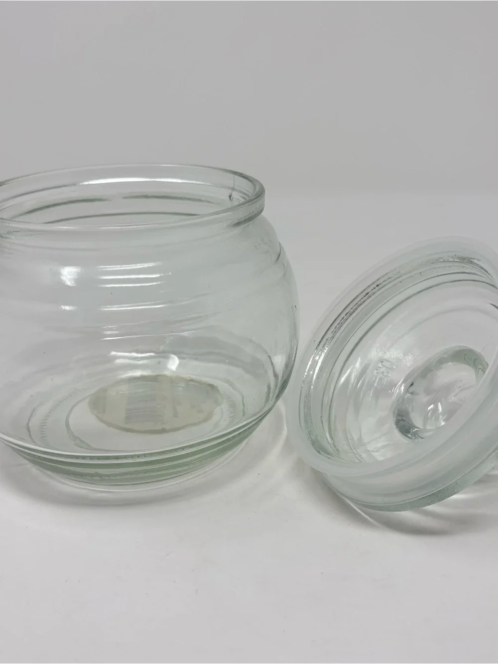 Lot of 3 Glass Container Jar With Lid Fido Bormioli Rocco 3/4 L Italy etc.